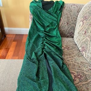 Olive Green Party dress